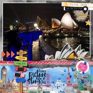Syd Opera House at Night