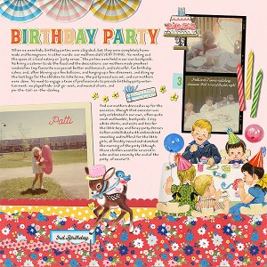 Retro Birthday Party