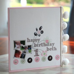 Hybrid 1st Birthday Card