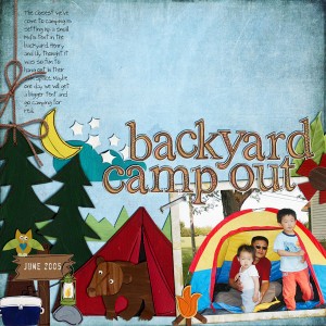 Backyard Camp Out