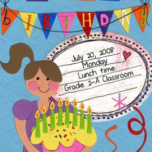 Raine's Bday Invite