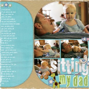 Sitting With Daddy