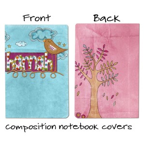 Hybrid Composition Notebook Cover