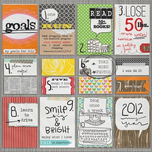 Goals for 2012
