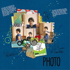 just one photo