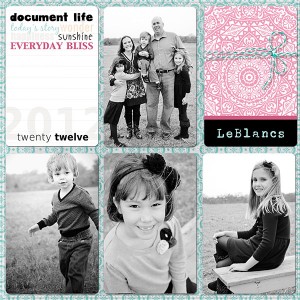 PROJECT LIFE - title page