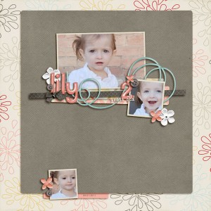Lily 2 years old