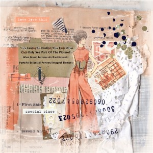Art Journaling-Monthly Muse-July-Week#3:Word Swap-A Picture Is Worth A Thousand Words