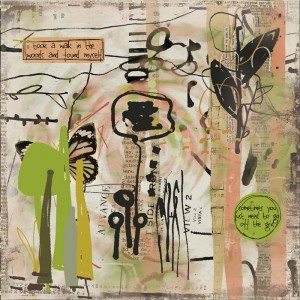 Rachel Jefferies-July 2019 Mixed Media Challenge-Photoless Layout-Somewhere:Anywhere