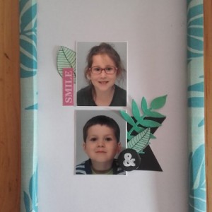 Hybrid photo frame