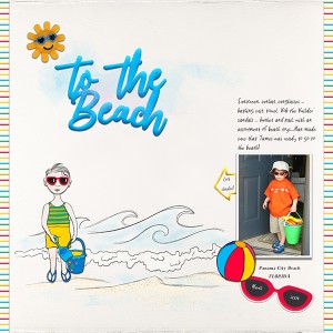 To the Beach (Cool Shades!)