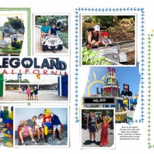Legoland 1999 and 2019
