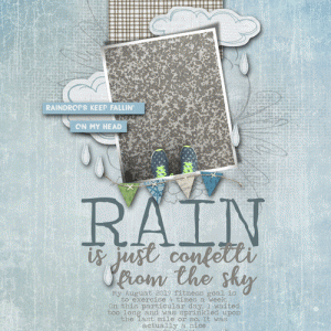 Raindrops keep fallin'