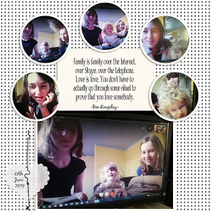 Skyping with Grandchildren