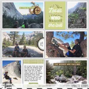 half dome - right side