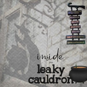 Inside the Leaky Cauldron Pg1