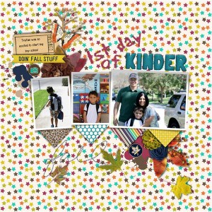 1st Day Of Kinder!