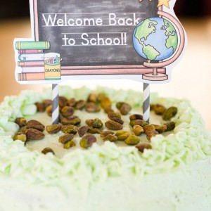 Back to School Cake Topper
