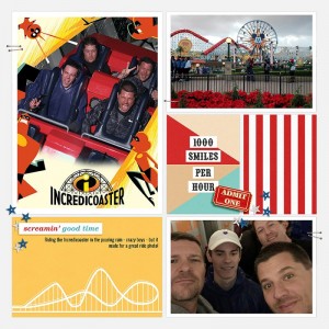 Incredicoaster in the Rain