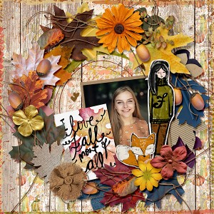 I love fall most of all