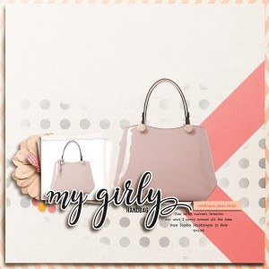 my girly handbag