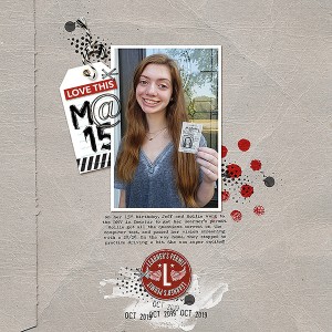 M @ 15
