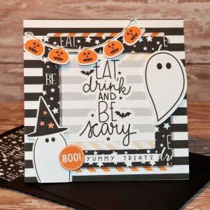 Eat Drink and Be Scary card