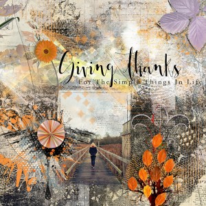 Giving thanks