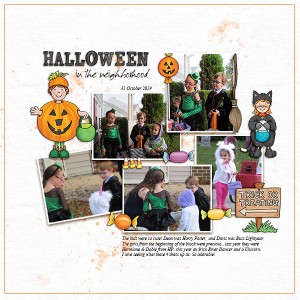 Halloween in the Neighborhood