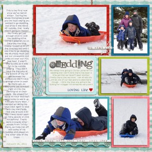 Sledding