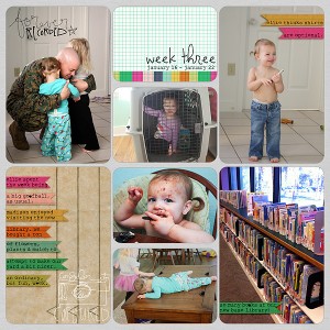 Project Life Week 3 (page 2)