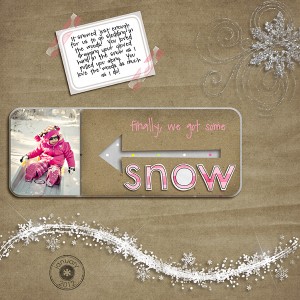 First real snow