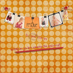 Sew resolution