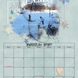 Calendar-February