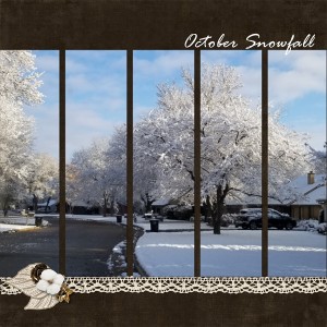 October Snowfall