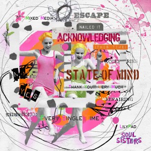 Mixed Media Monthly-October-Soul Sisters