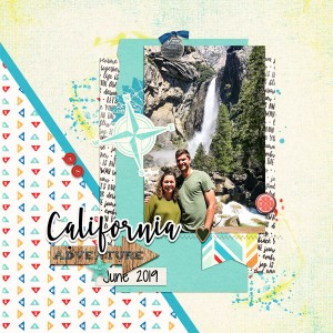 Becky and Shawn's California Adventure Cover, Front