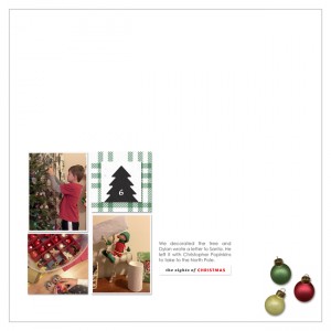 December 6 (2018) Decorating the Tree