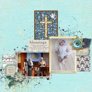 Parks' Baby Dedication