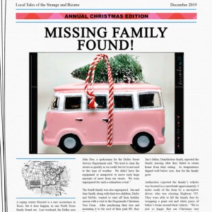 Missing Family Found-Christmas Ornament Edition
