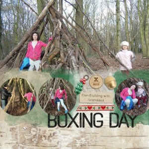 Boxing Day Den Building