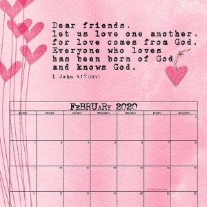 February 2020 Calendar
