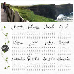 2020 Calendar