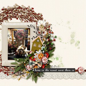 Entry Wreathed In Joy