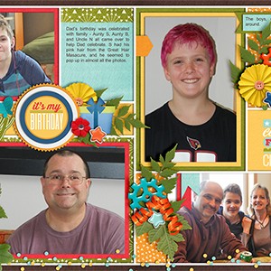 Birthday (double page)