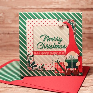 Merry Christmas Gnome card