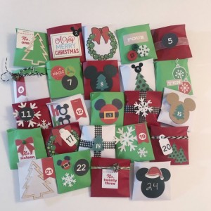 Disney Themed Advent Envelopes - Lainey's