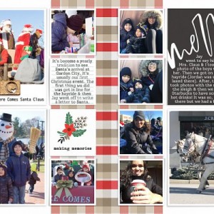 DYD Spread 01 Santa's Arrival