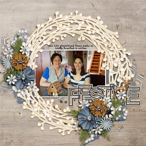 Wreathed