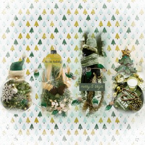 Pink Reptile Designs-December Template Challenge-Christmas Pine